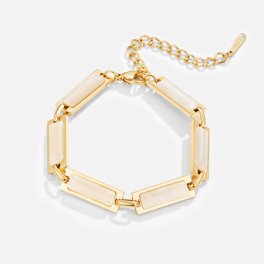 Opaalirannekoru Baguette