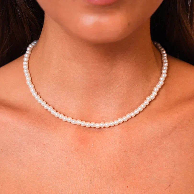 Naušnice s pravými perlamitými kabošony