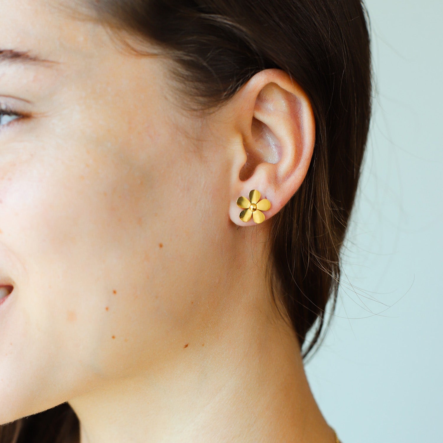 Kukkakuvioiset korvakorut